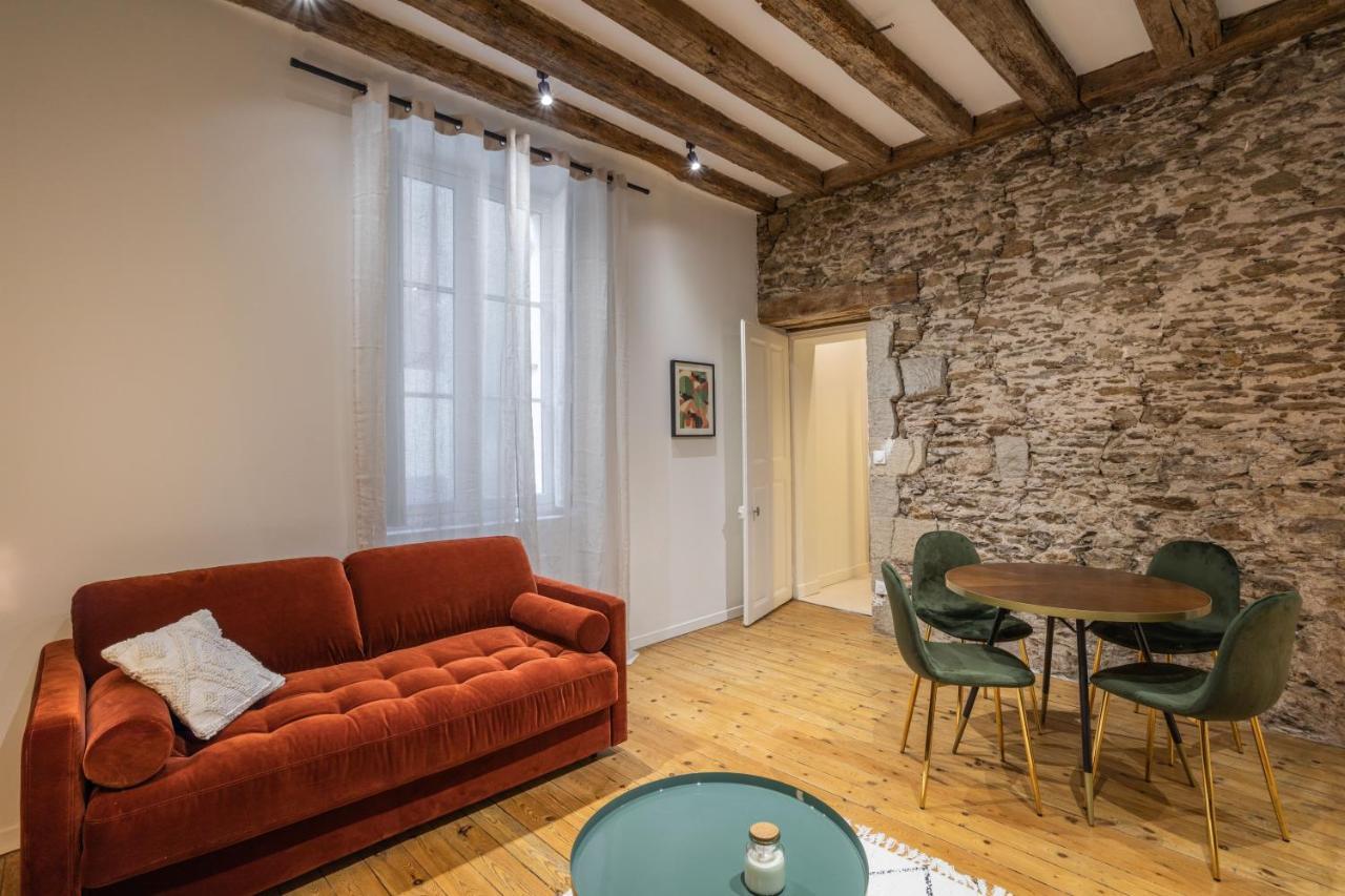 Appartement La Baronne- Chaleureux T2 à Nantes Extérieur photo